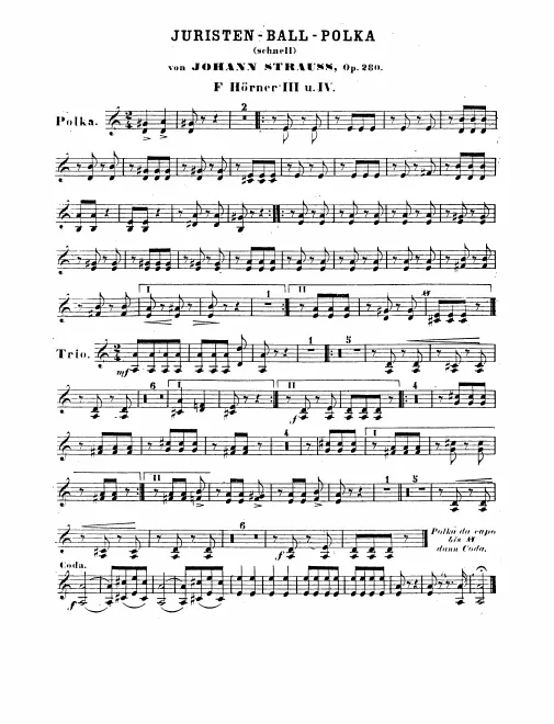 Horn 3/4 (F)