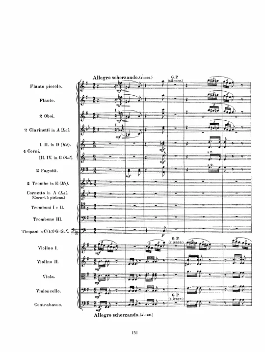 First page of Béatrice et Bénédict