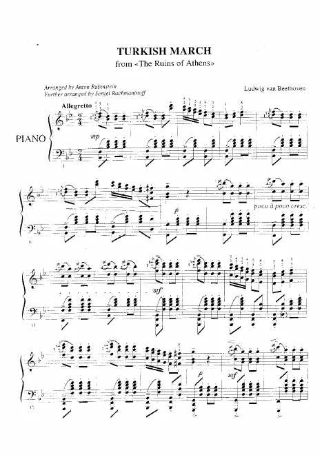 First page of Die Ruinen von Athen