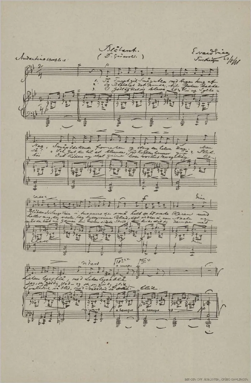 First page of The Blueberry