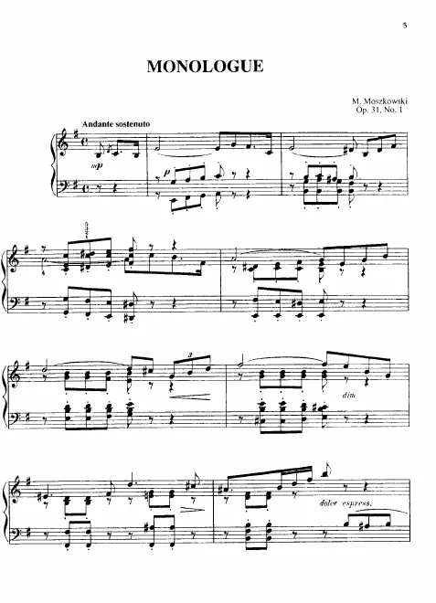First page of 6 Morceaux