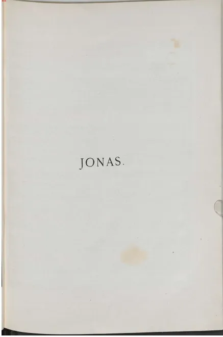 First page of Jonas