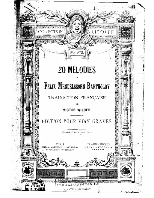 First page of 20 Melodies