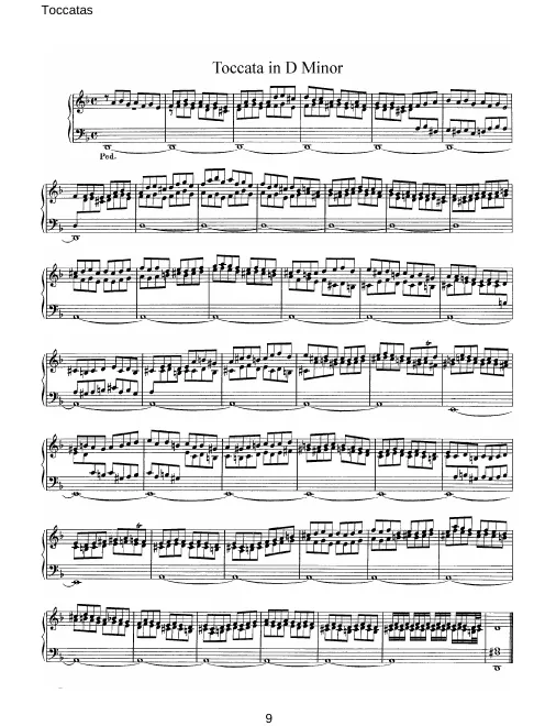 Toccata only