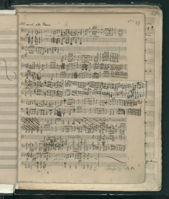 First page of Reiterlied