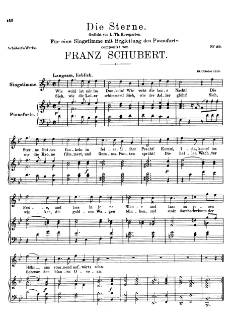 First page of Die Sterne
