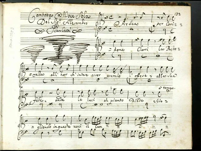 First page of Ardea per Coridone Clori