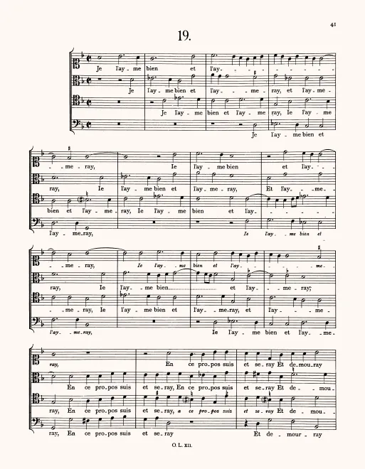 First page of Je l'aime bien et l'amerai