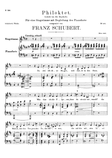 First page of Philoktet