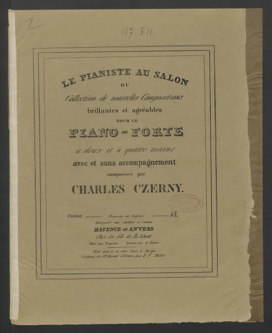 First page of Fantasia and Variations on Favorite Airs from 'Le postillon de Lonjumeau'
