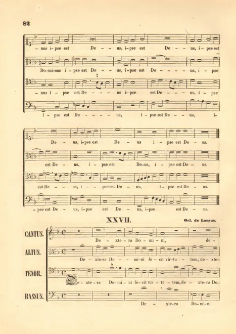 First page of Dextera Domini fecit virtutem