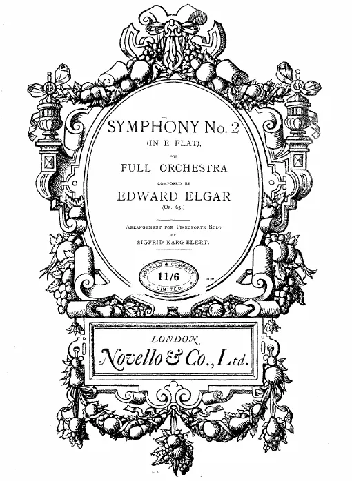 First page of Symphony No.2