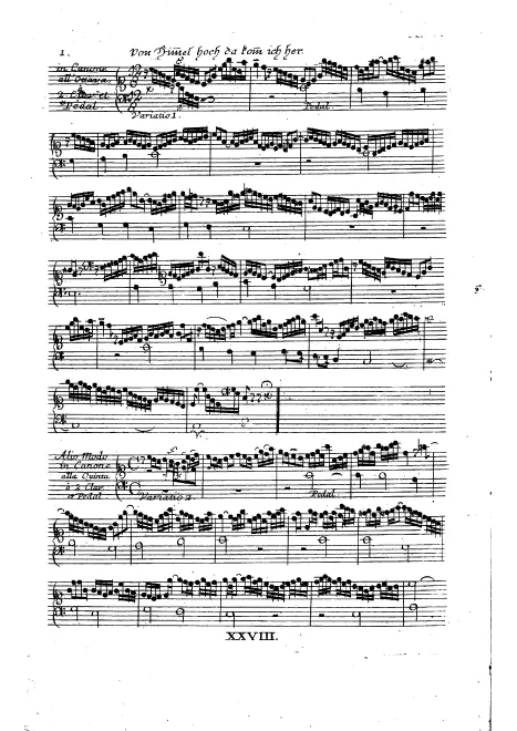 First page of Vom Himmel hoch, da komm ich her