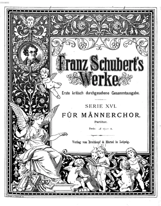 First page of Nachtgesang im Walde