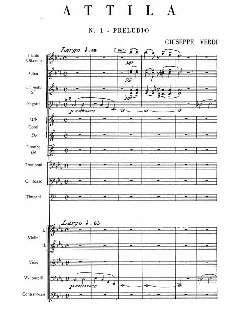 First page of Attila