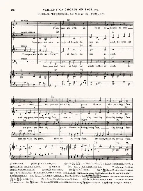 Selections (Variant Passage)