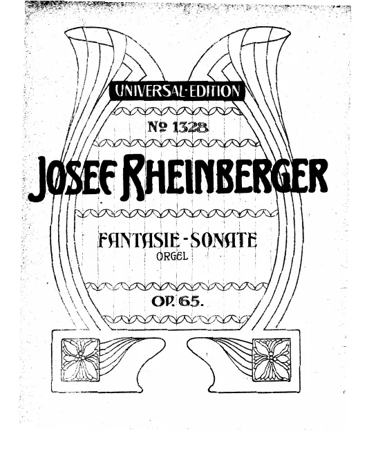 First page of Organ Sonata No.2