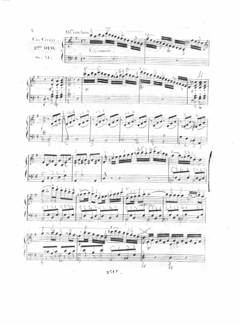 First page of 2 Duets