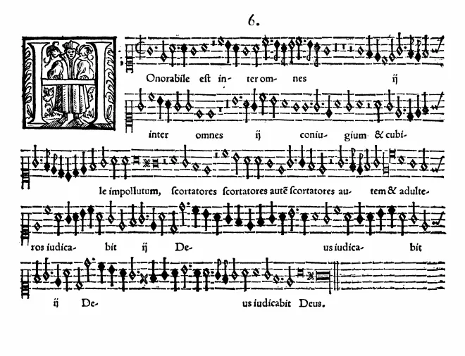 First page of Honorabile est inter omnes