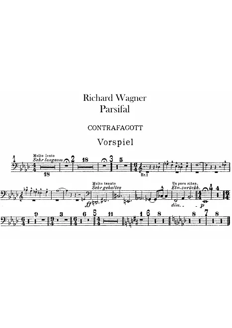 Contrabassoon*
