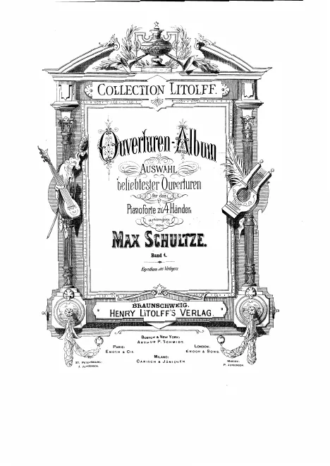 First page of Les Huguenots
