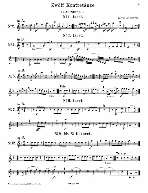 Clarinet 2 (B, A)