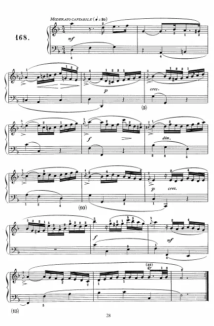 First page of Keyboard Sonata in D minor