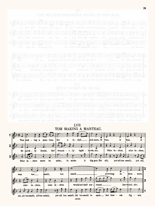 First page of Tom Making a Manteau
