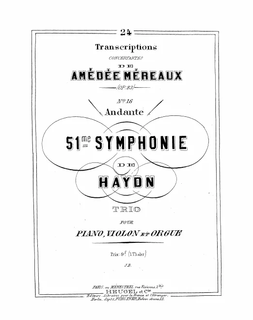 First page of Symphony No. 104 in D major