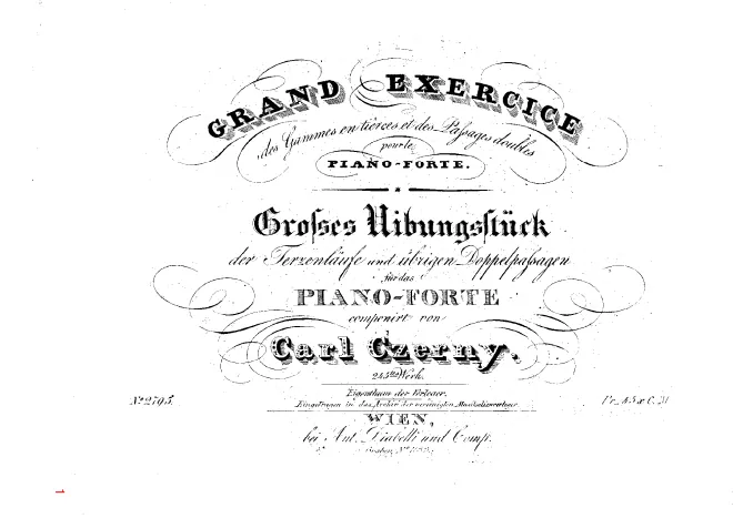 First page of ‎Grand exercice