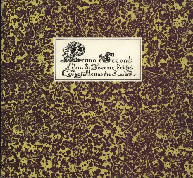 First page of Primo e secondo libro di Toccate