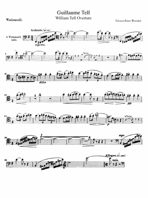 Cello Solo