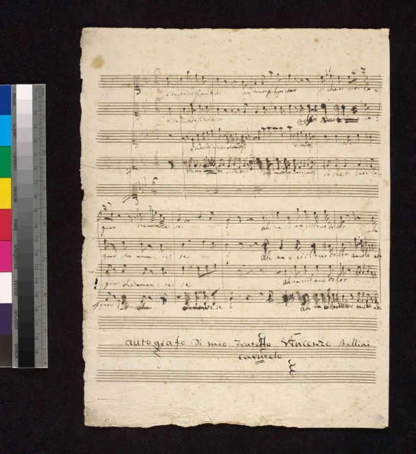 First page of T'intendo, sì, mio cor