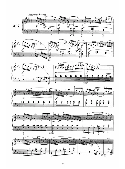 First page of Keyboard Sonata in C minor