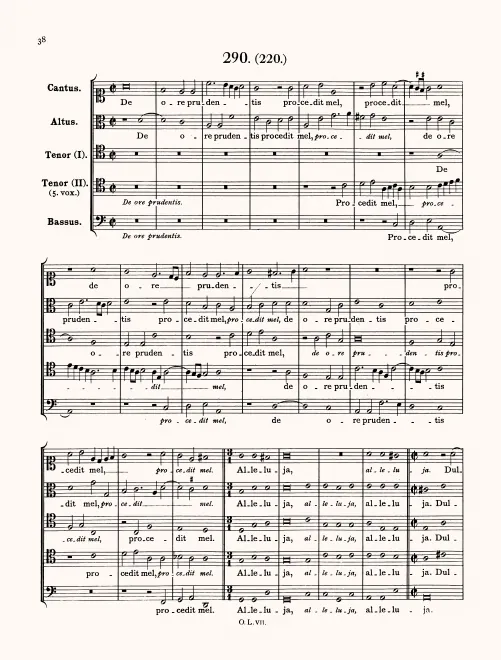 First page of De ore prudentis