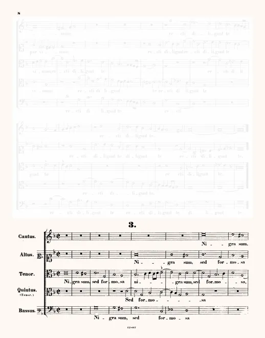 First page of Nigra sum sed formosa