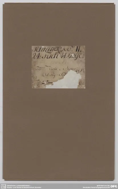 First page of Suite in E major