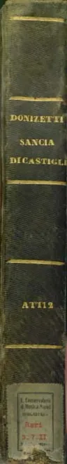 First page of Sancia di Castiglia