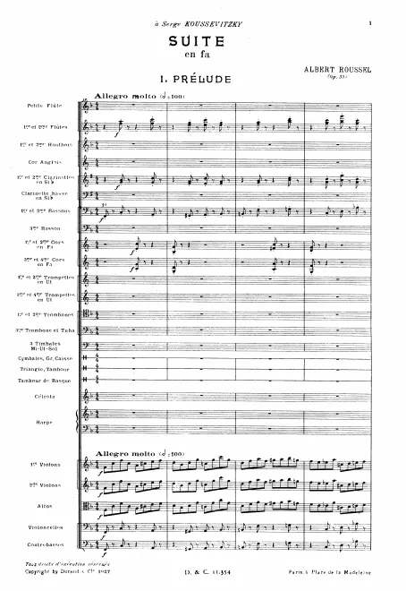 First page of Suite