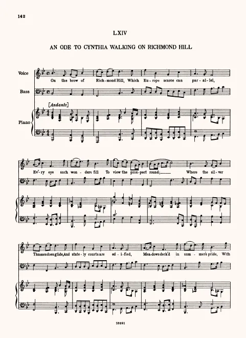 First page of On the Brow of Richmond Hill