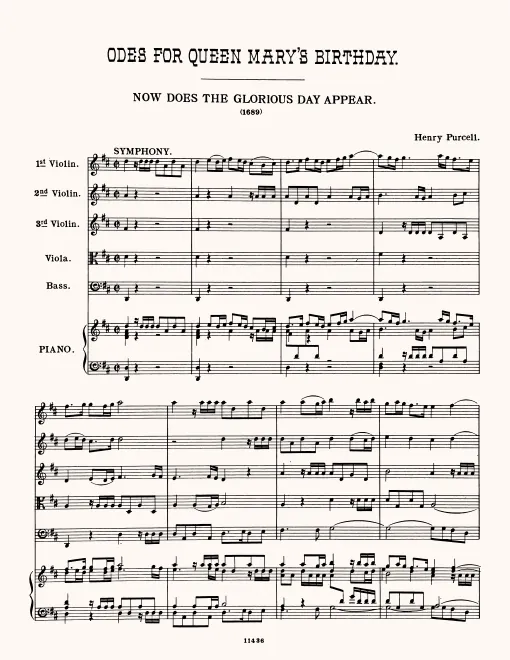 First page of Now Does the Glorious Day Appear