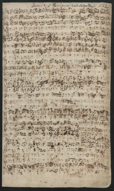 First page of Wir sind Gottes Werke