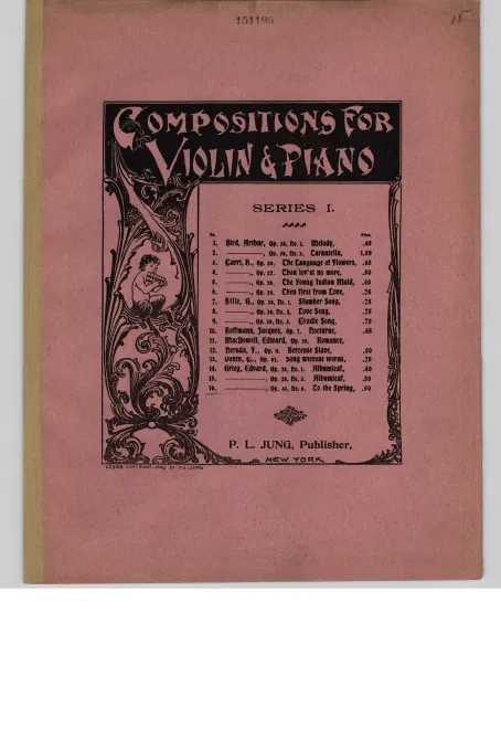 First page of Lyric Pieces