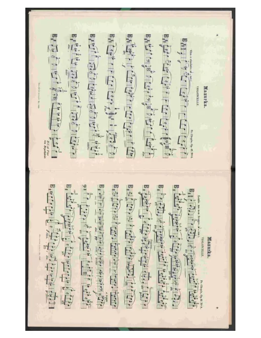 First page of Mazurkas