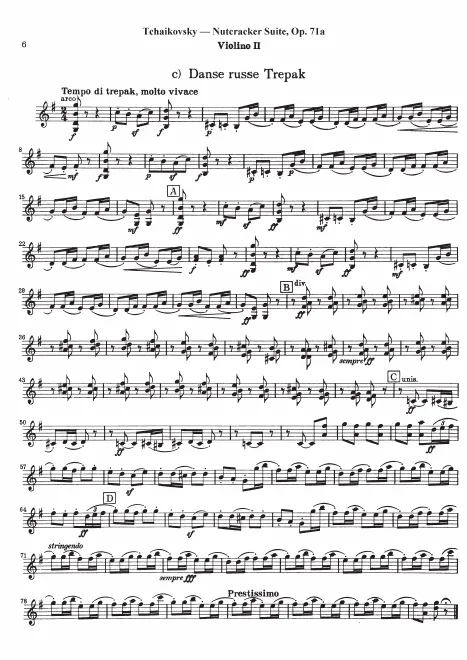 Violins II