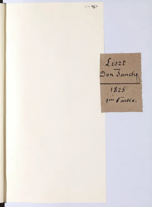 First page of Don Sanche