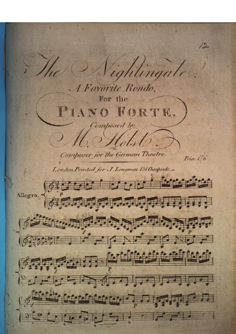 First page of The Nightingale