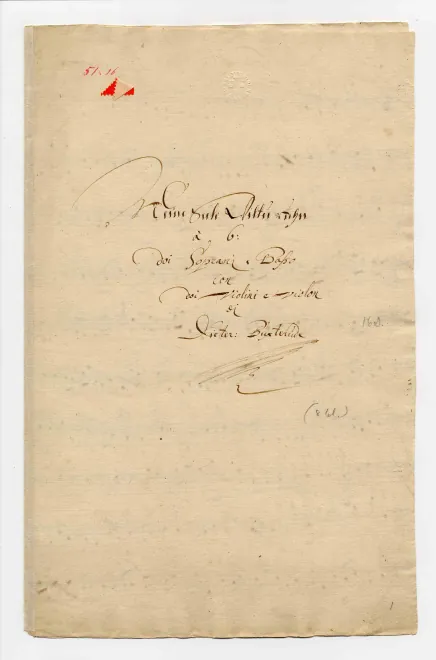 First page of Meine Seele willtu ruhn