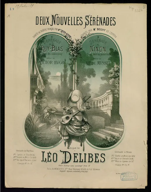 First page of Sérénade de Ruy-Blas