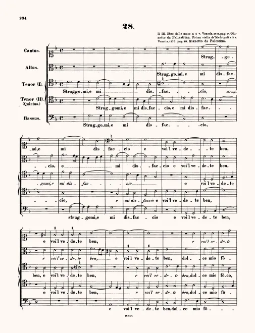 First page of Struggomi e mi disfaccio